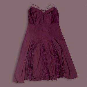 Maroon Red ASOS dress size 14